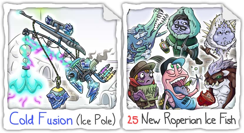 Holy Hybrid (ice pole) / Cold Fusion (ice pole)